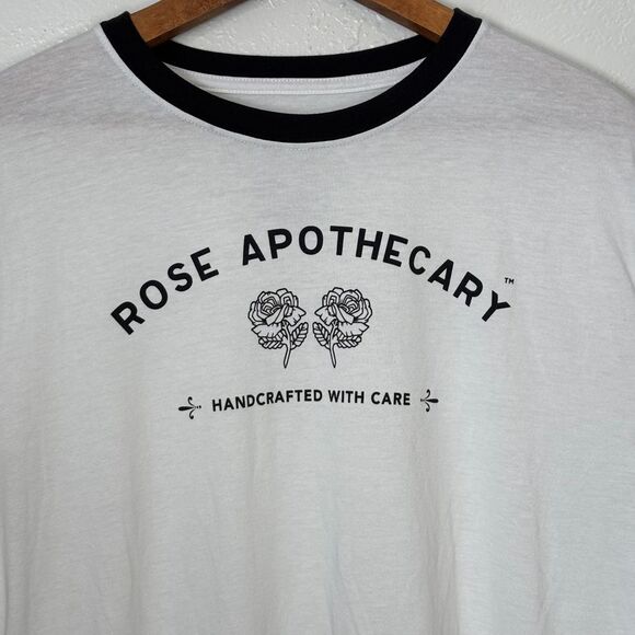 Rose Apothecary Schitts Creek David Rose Fan Art Tee White T-Shirt Netflix Soft - Picture 2 of 4